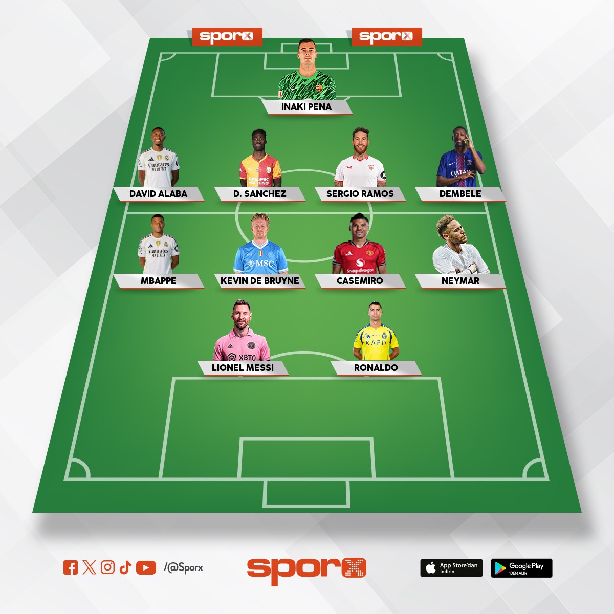 D�nyan�n en iyi kadrosu