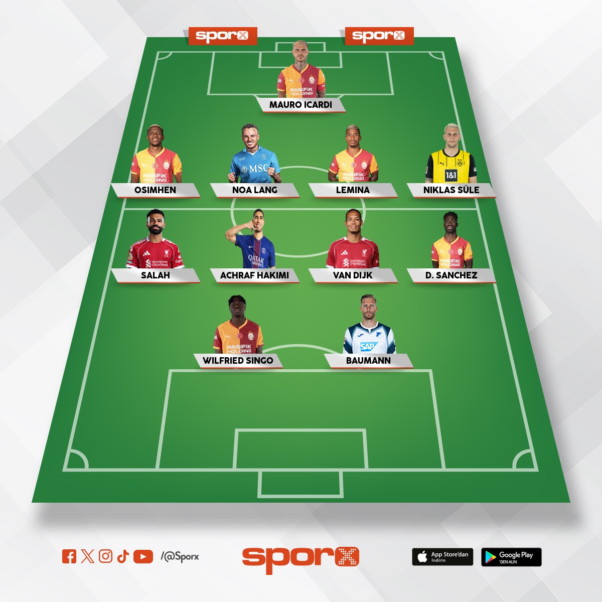 Galatasaray transfer ve kadro �nerisi