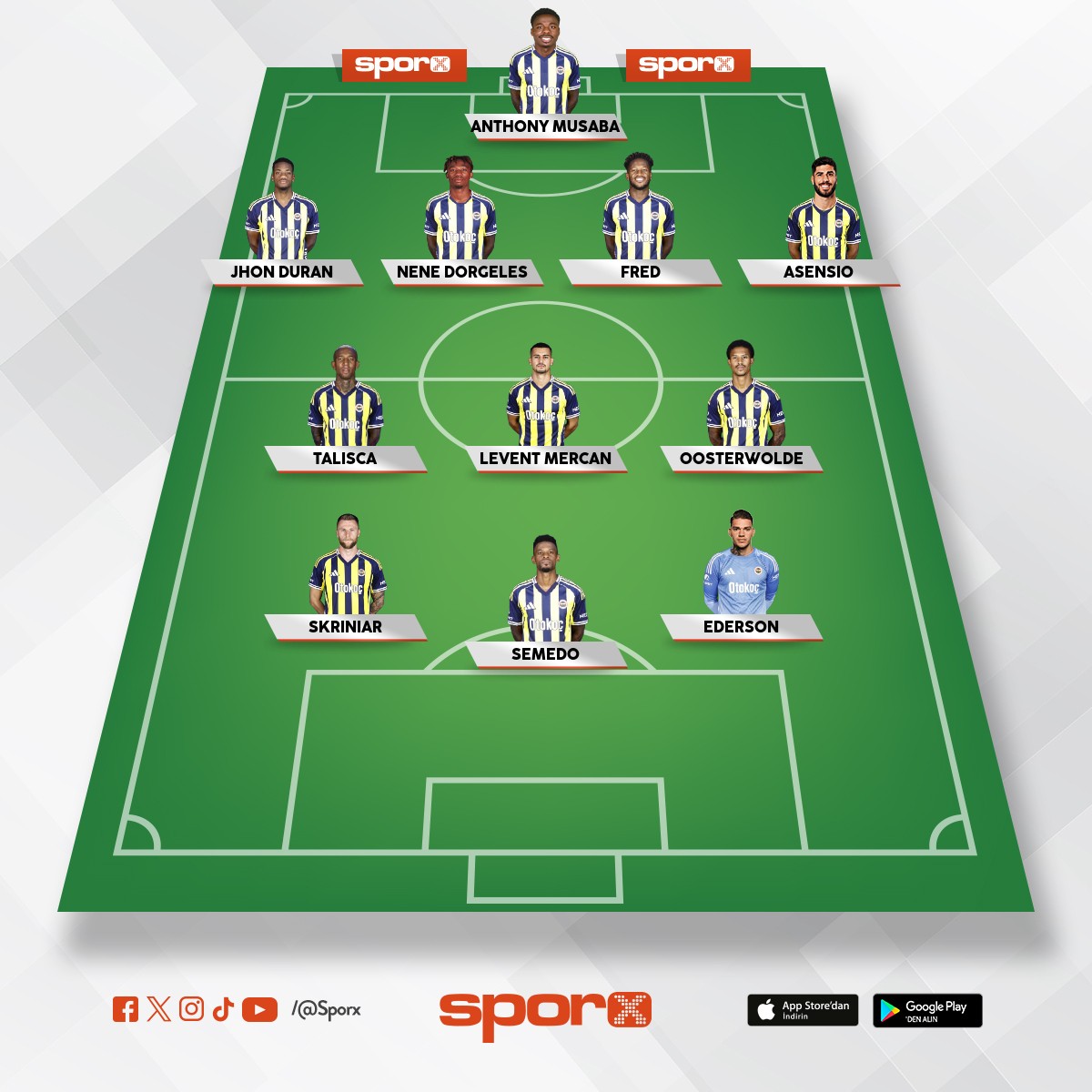 FENERBAH�E EN �Y� 11