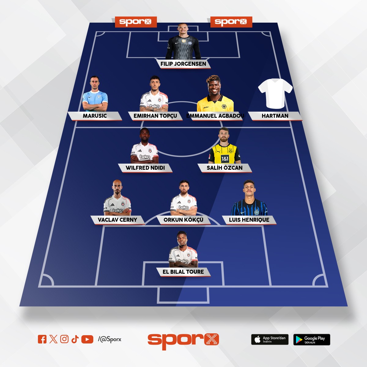 Be�ikta� Yeni kadro