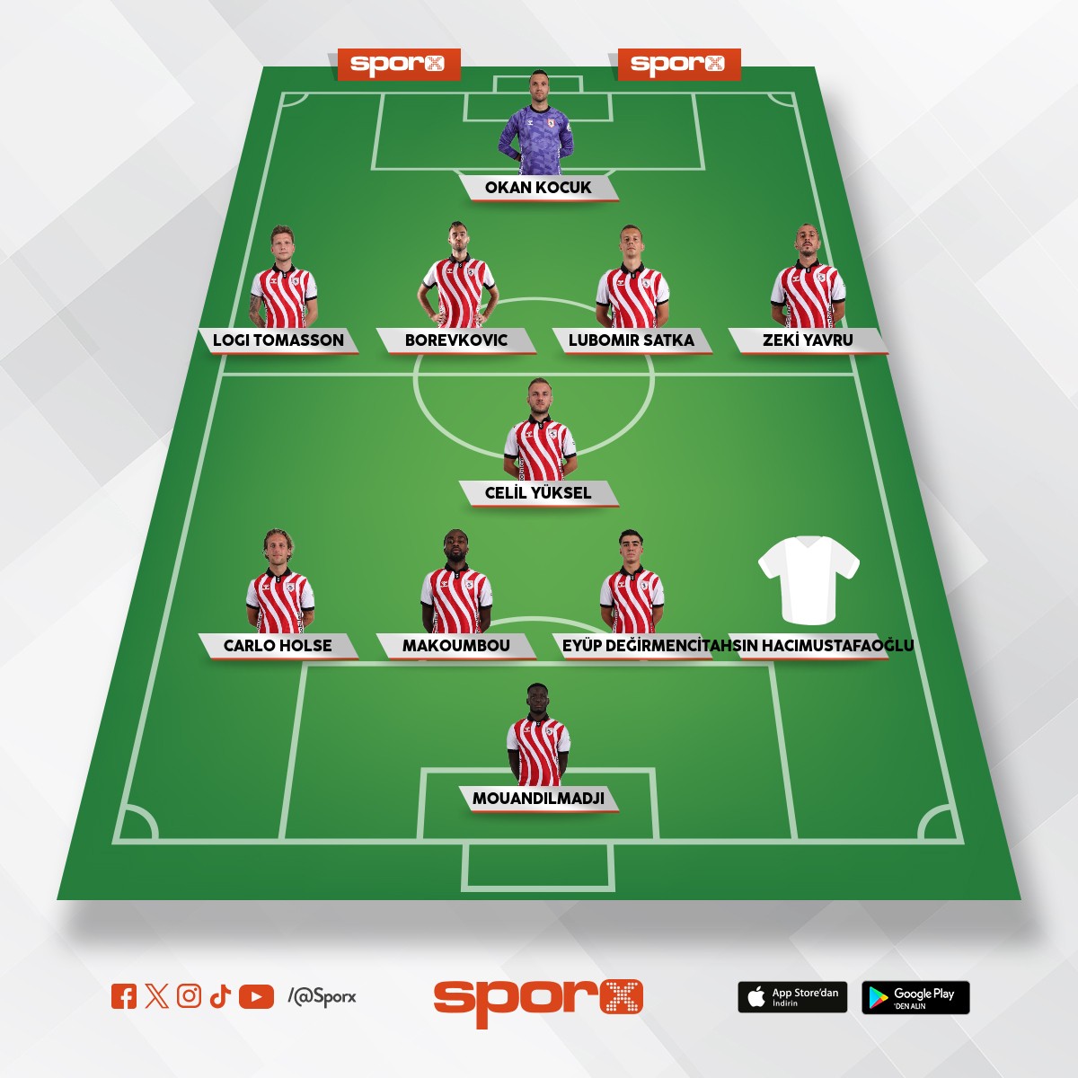 samsunspor yari final 11i