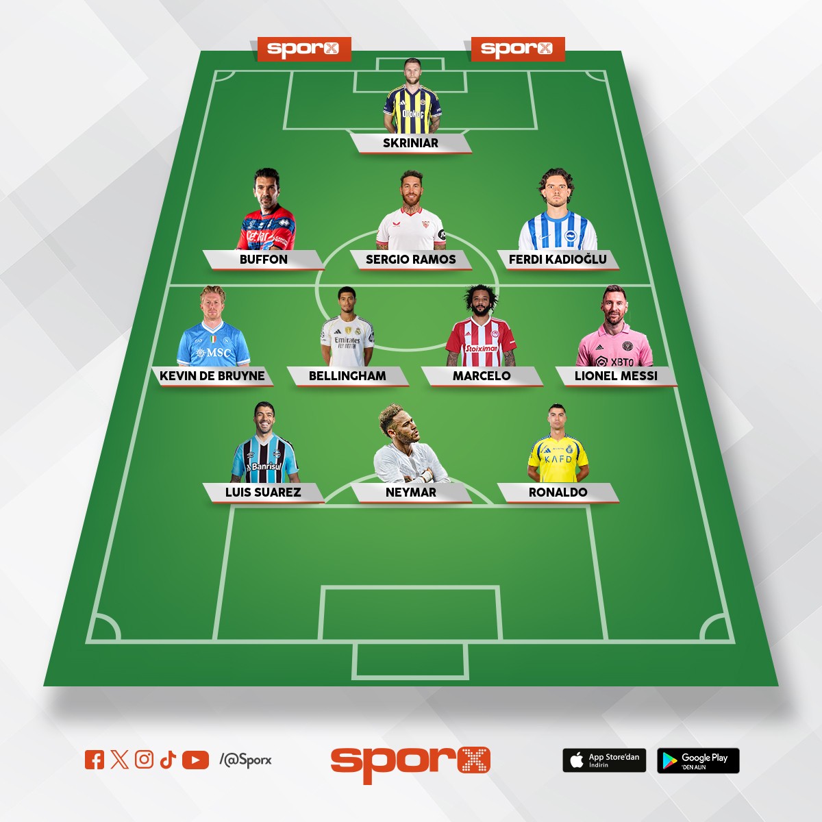 D�nyan�n en iyi kadrosu