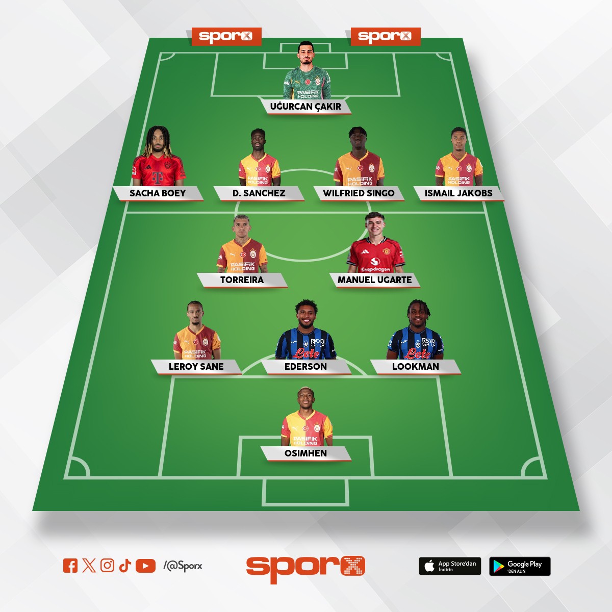 �AMP�YONLAR L�G� KADROSU