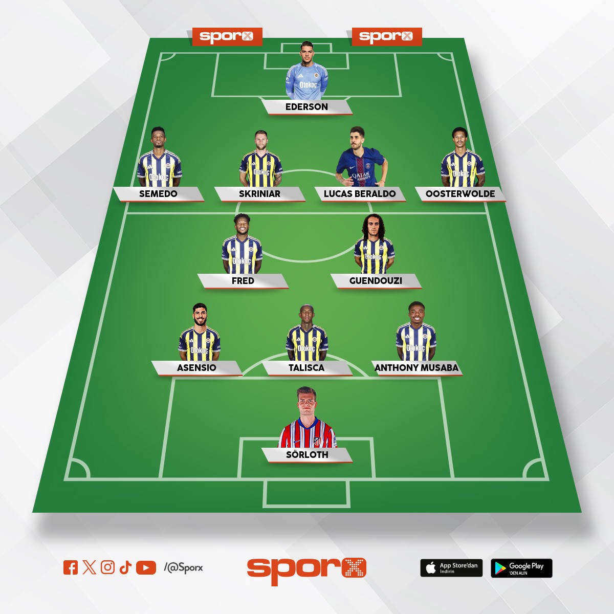 tak�m b�yle olunur