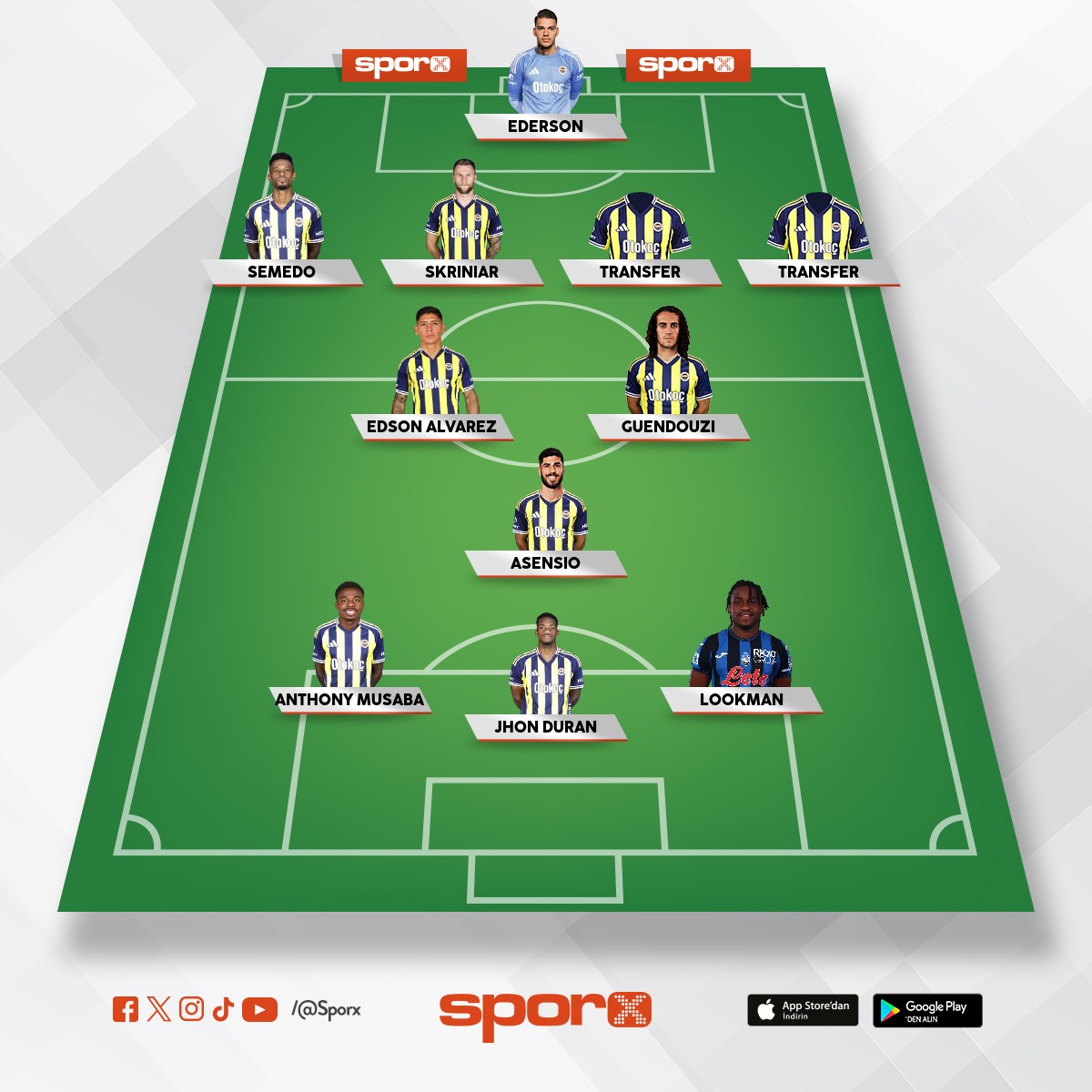 2 transfer le takim tamamdir