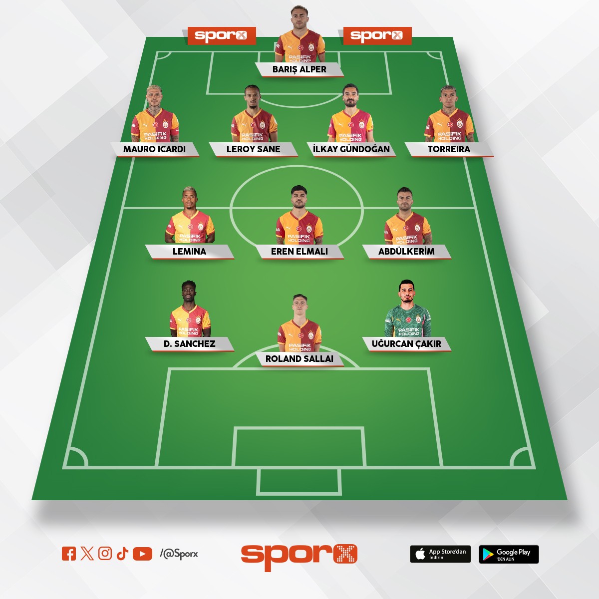 GS'in
 FB ma�� ilk on biri