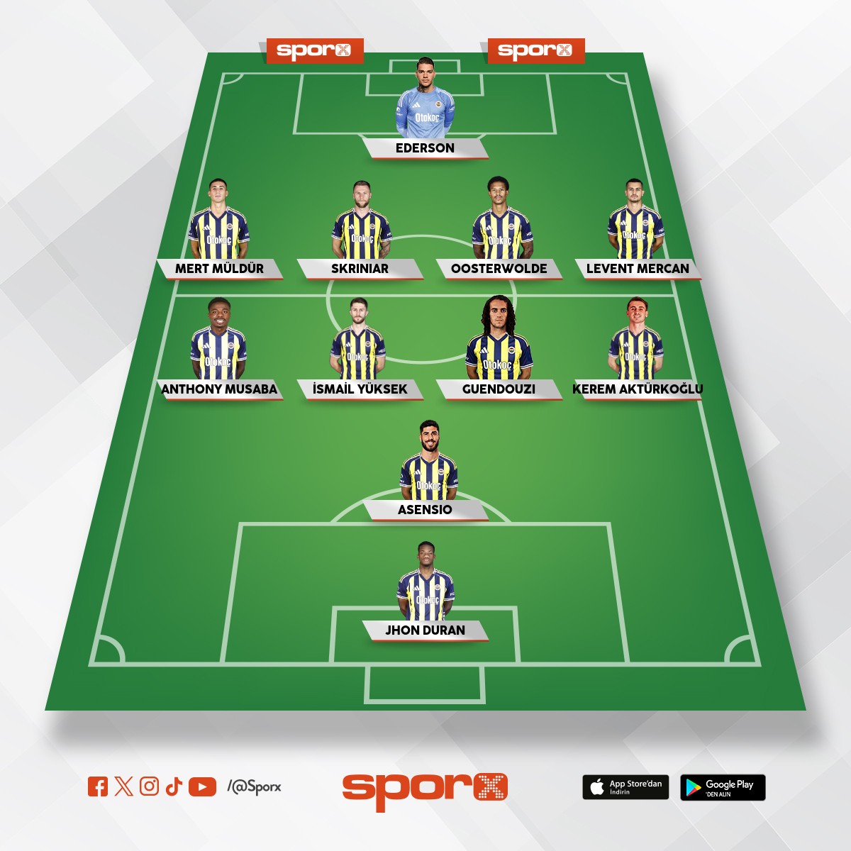 S�per kupa ilk 11 i