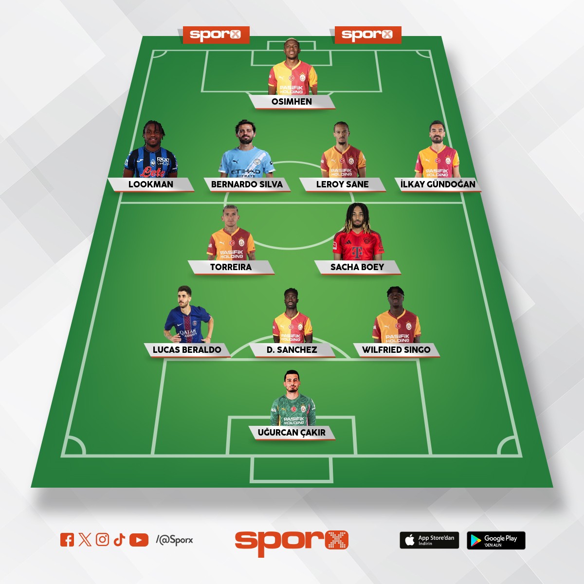 imparator Fatih terim kadrosu