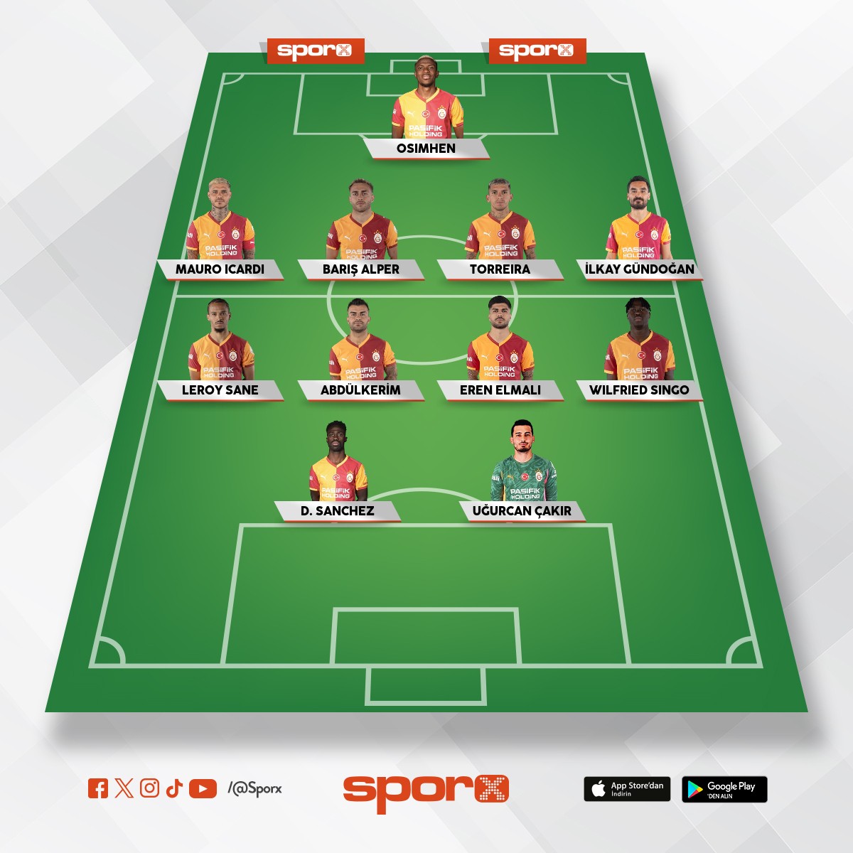 Galatasaray en en iyi kadro