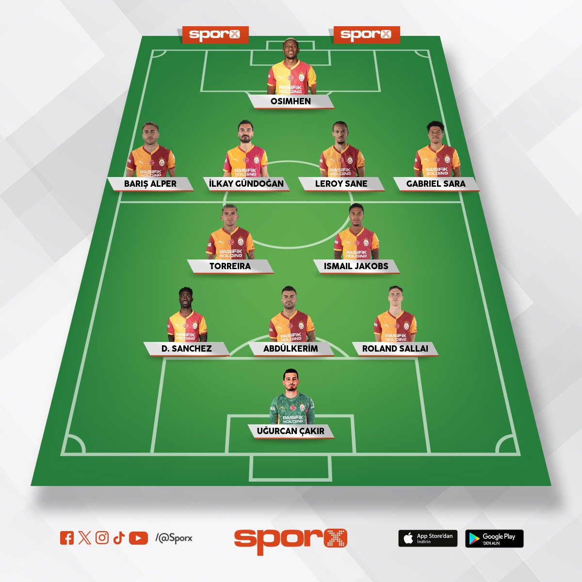 Galatasaray �lk 11