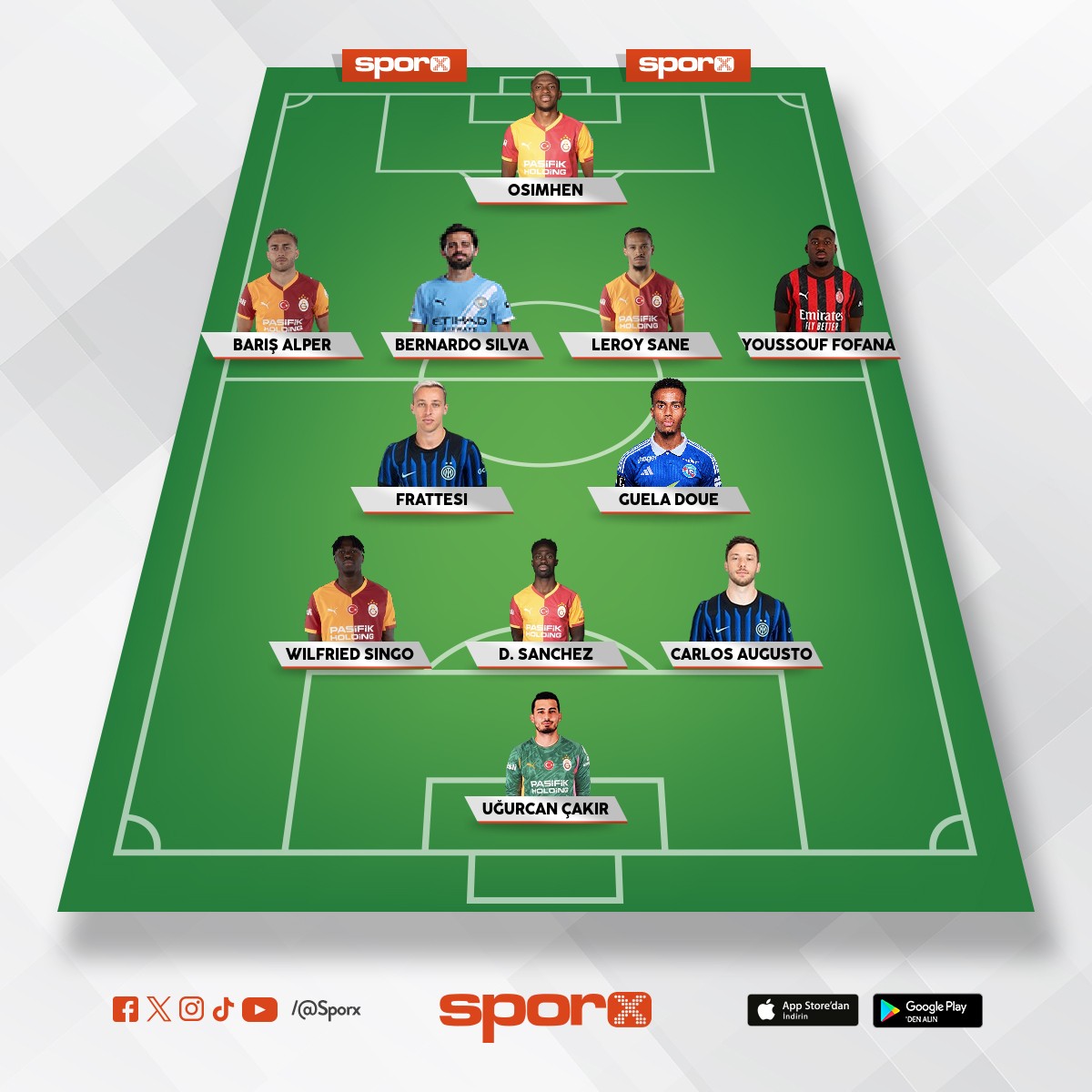 5 transferli  Galatasaray ilk 11