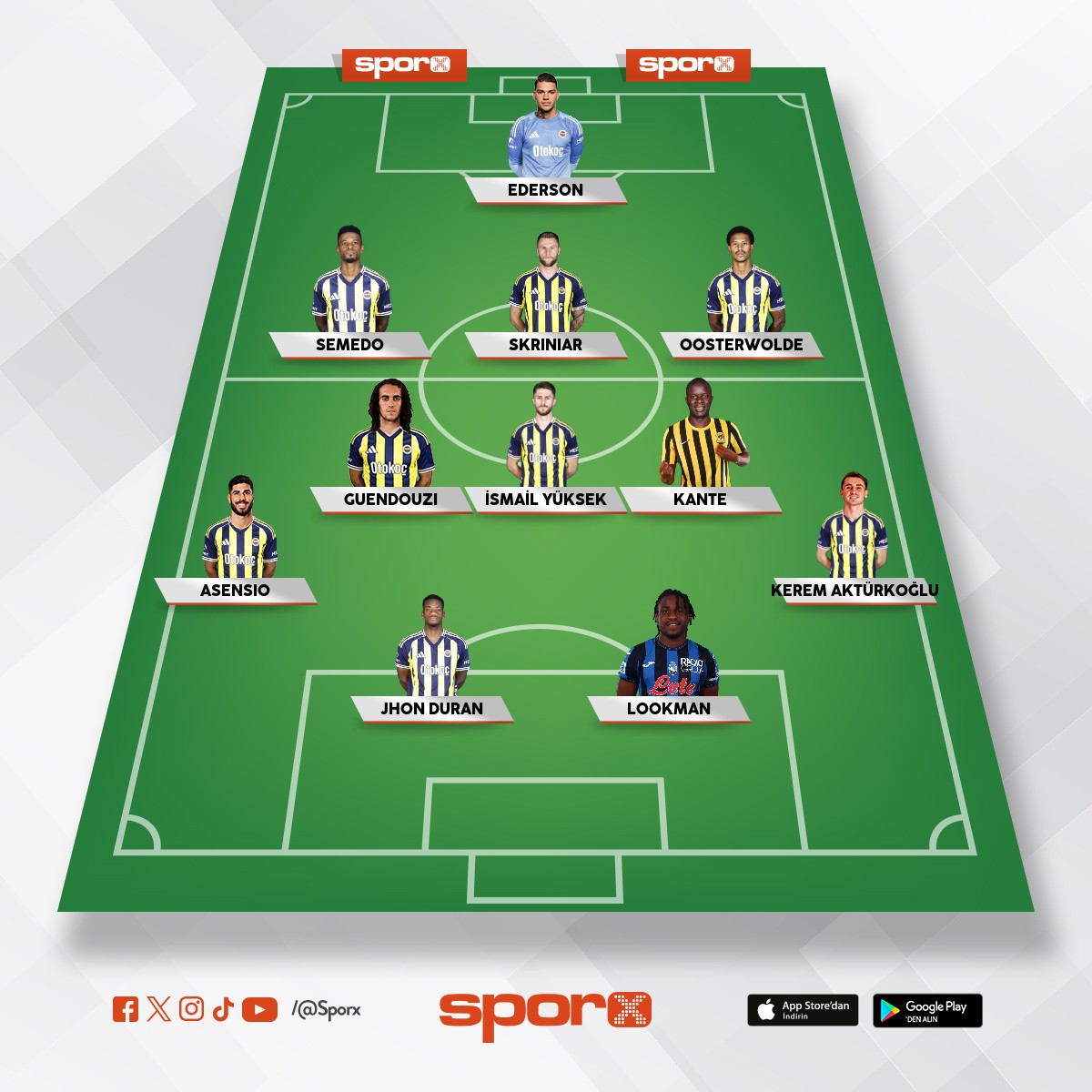 Manyak bir kadro oldu