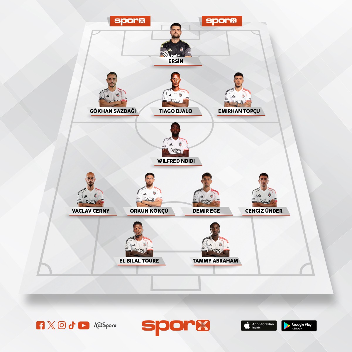 be�ikta� kadro Berk Arslan