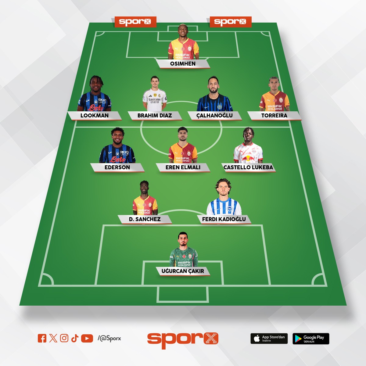 yedekler iyibir sol stoper maestro ve onyedika al�nmal�