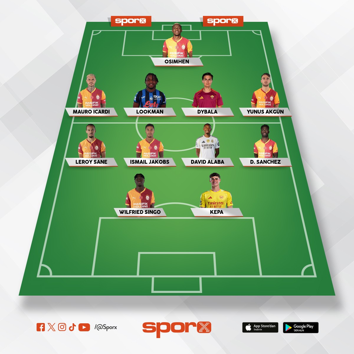 As�m uysal 
GS KADROSU