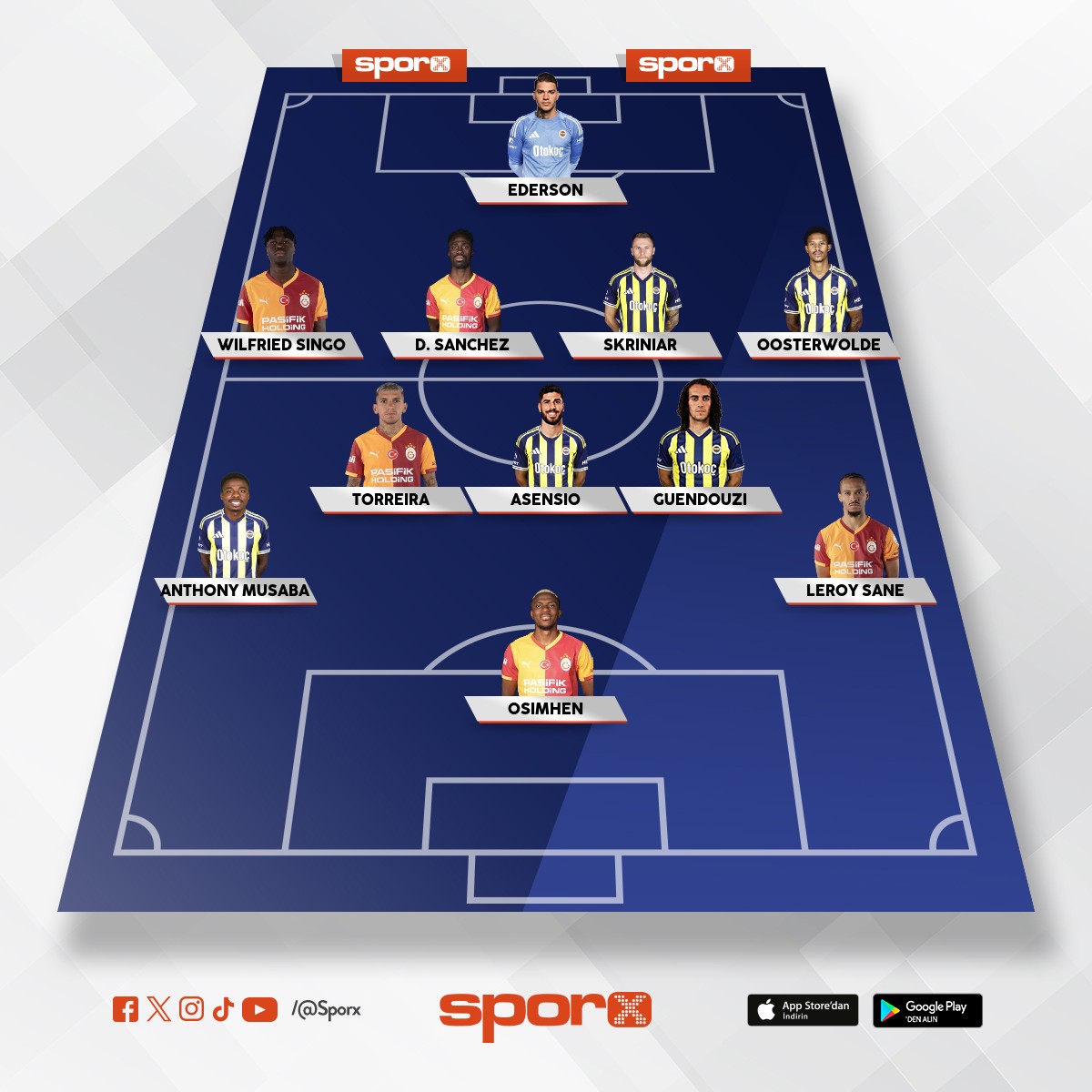 S�perligin en iyi kadrosu