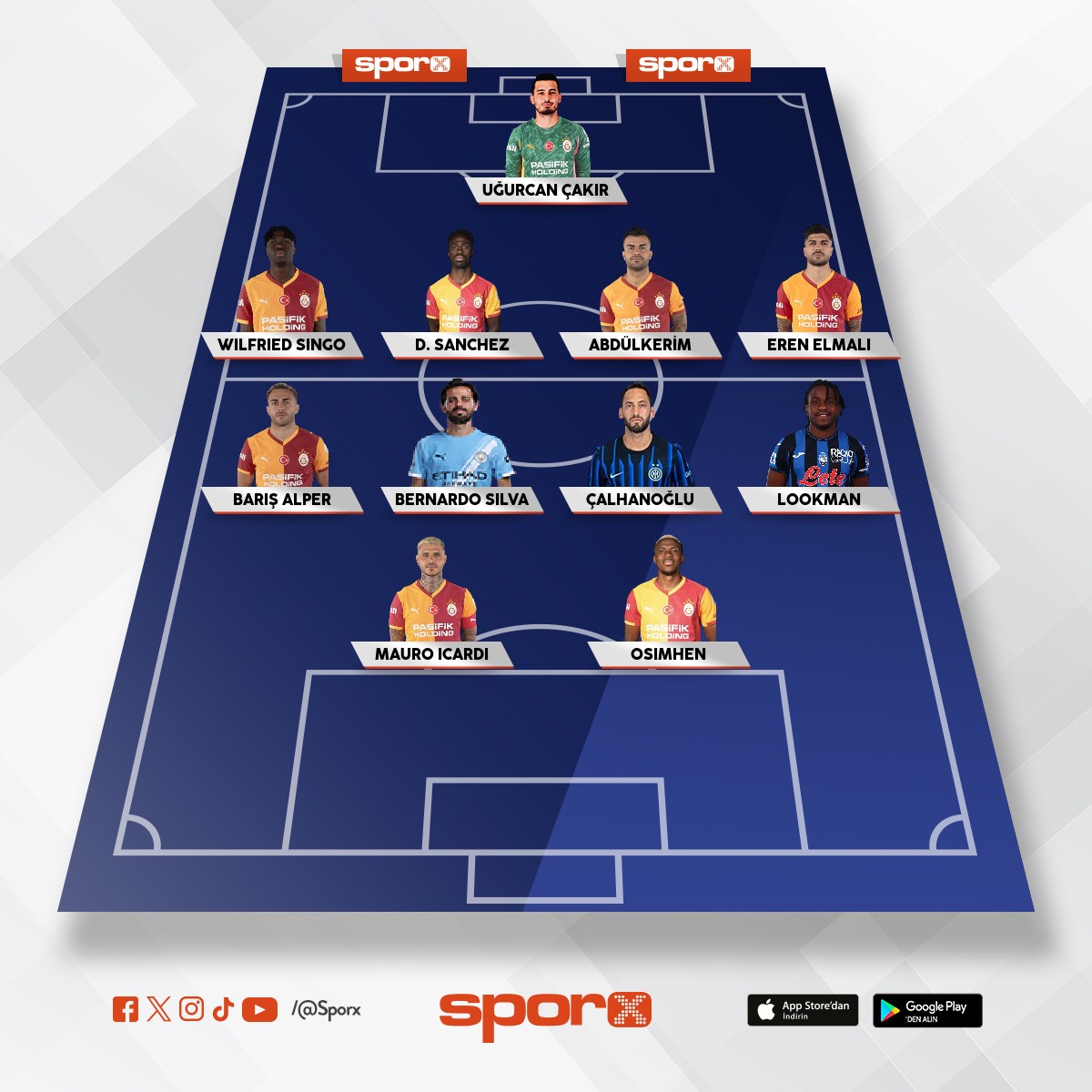 Bu kadroyu yenen beni Mike Tyson la d�v��t�rs�n