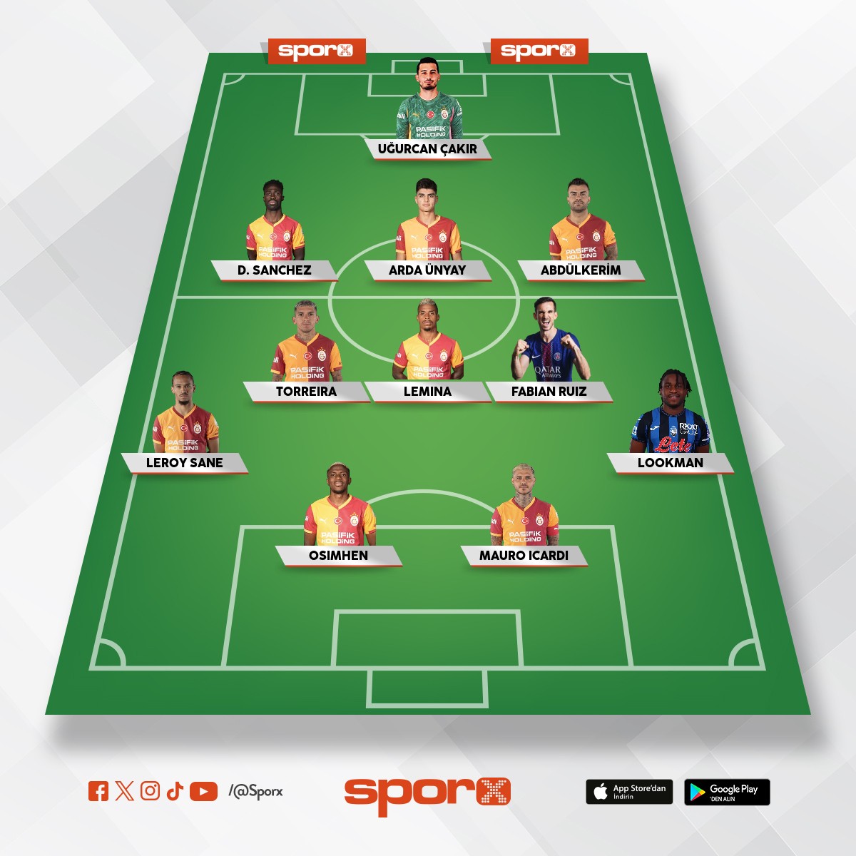 Galatasaray new staff