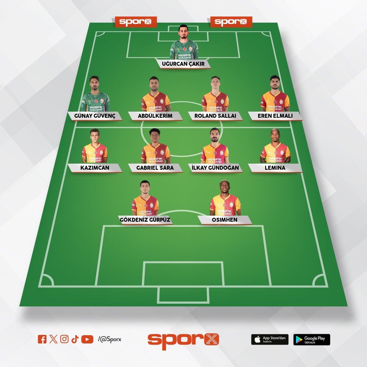 Galatasaray 
Muhammed