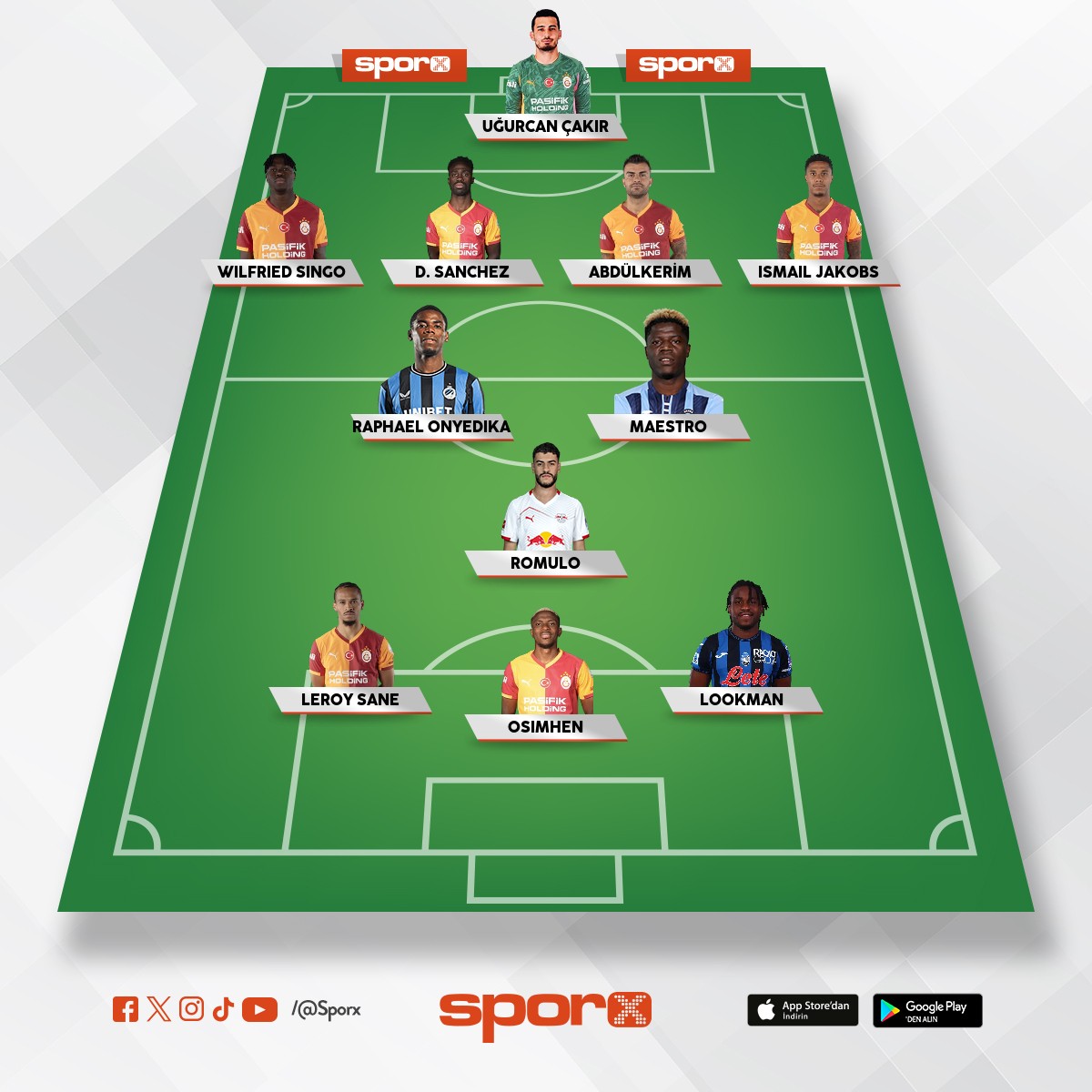 Abi �u kadroyu hayal bile edemiyorum torreira gidebilir diye yazmad�m