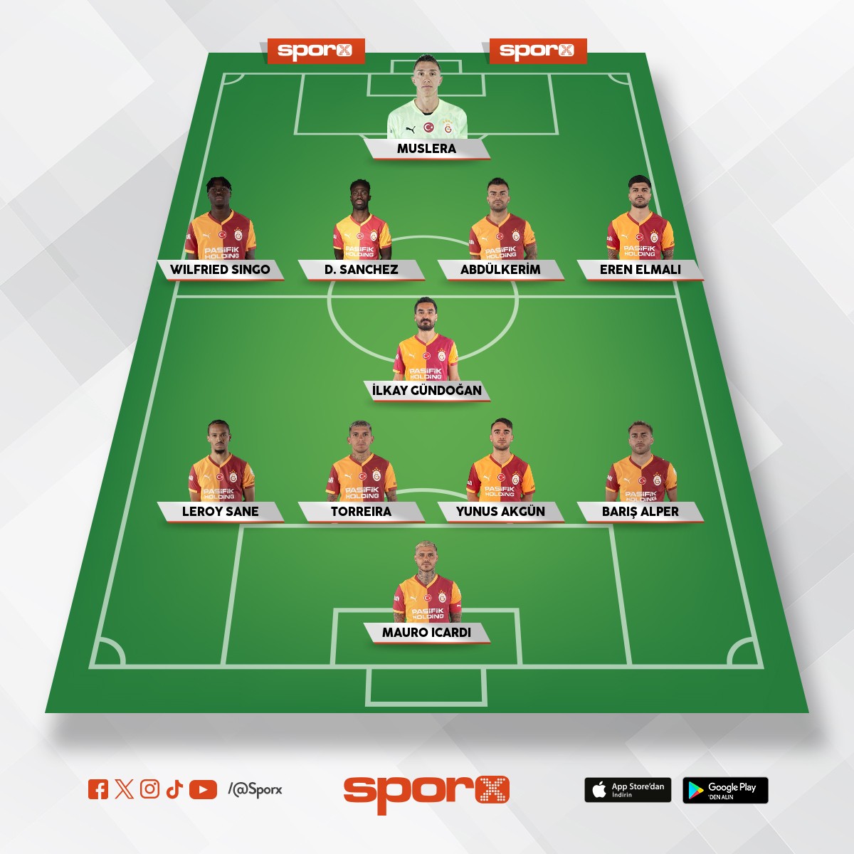 galatasaray 
Mehmet Turan