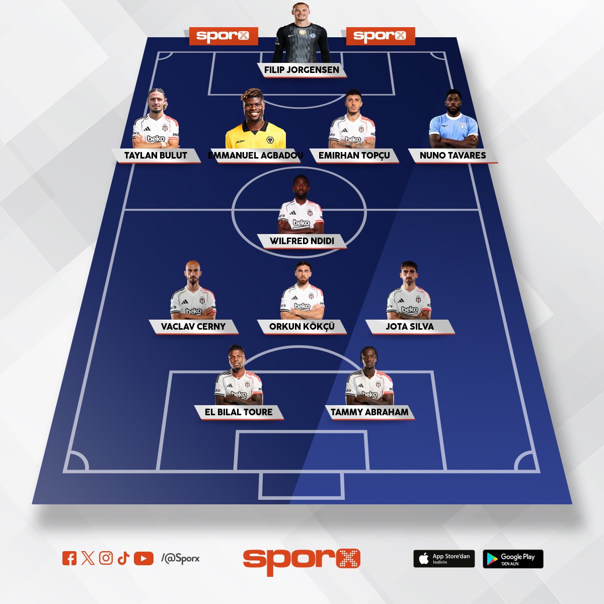 Orta saha ve forvet yede�i olursa iyi 