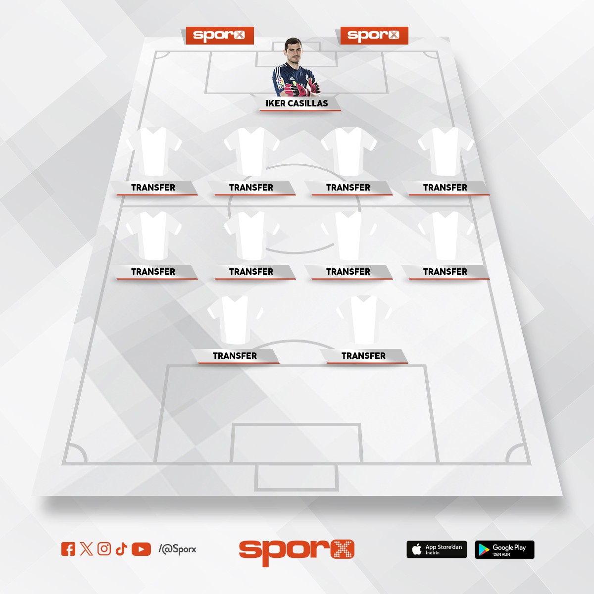 Kaleci ve transfer laz�m kadrolar�