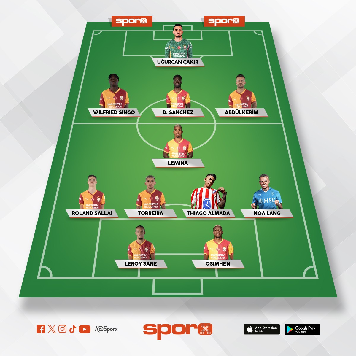 LANG VE ALMADA GEL�RSE