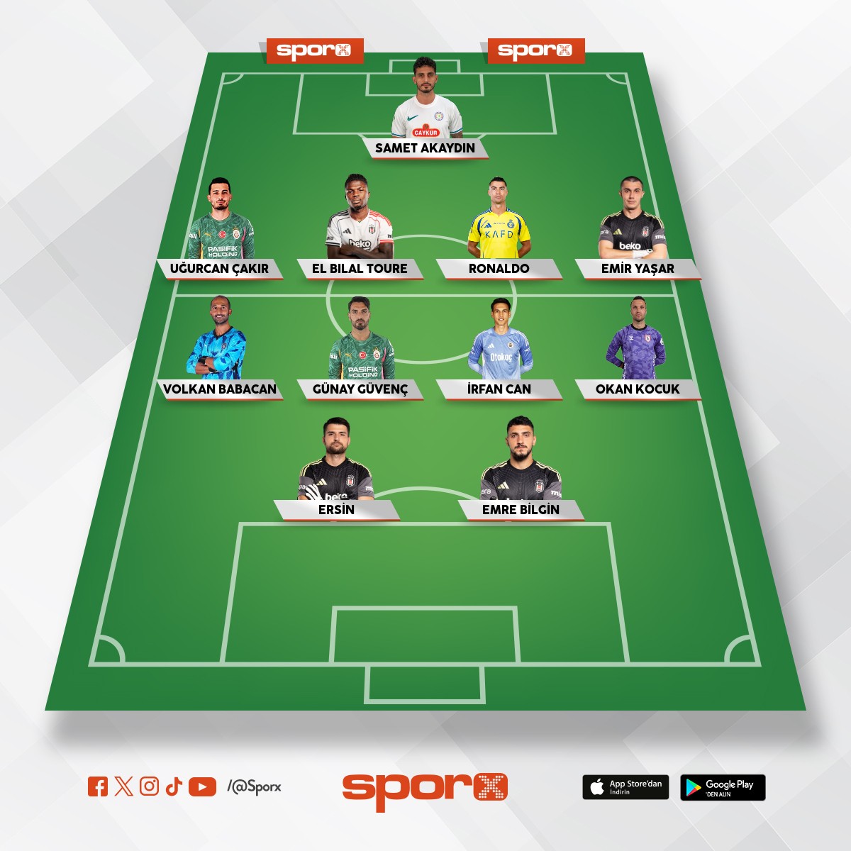 Be�ikta� kadrosu BJK Ronaldo s���