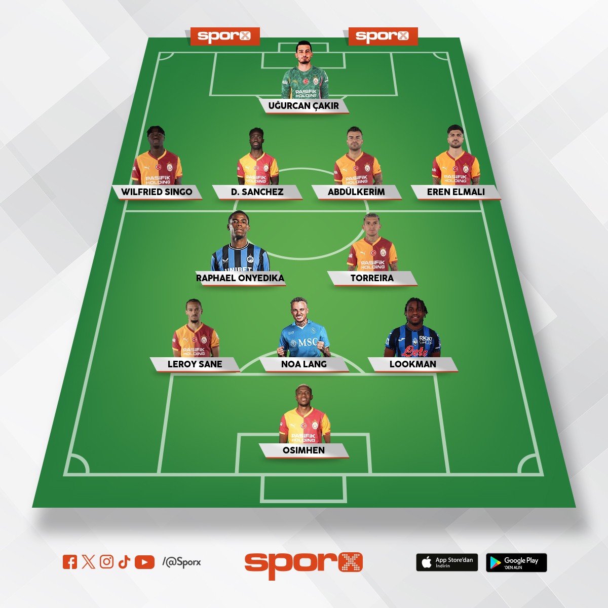 Sizde bu kadroya fitmiyiz 