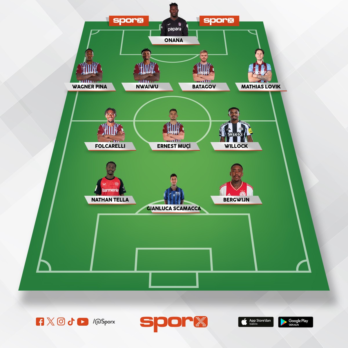 �AMP�YONLUK KADROSU 