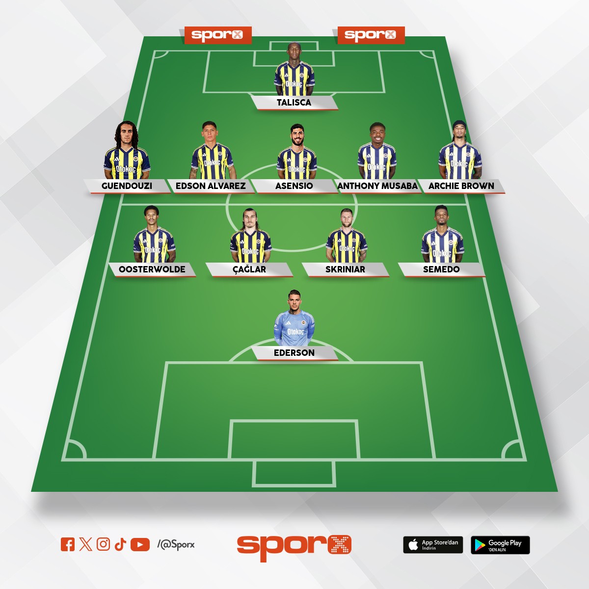 e�ref Pa�a'n�n yerine
FENERBAH�E 4-2  Galatasaray