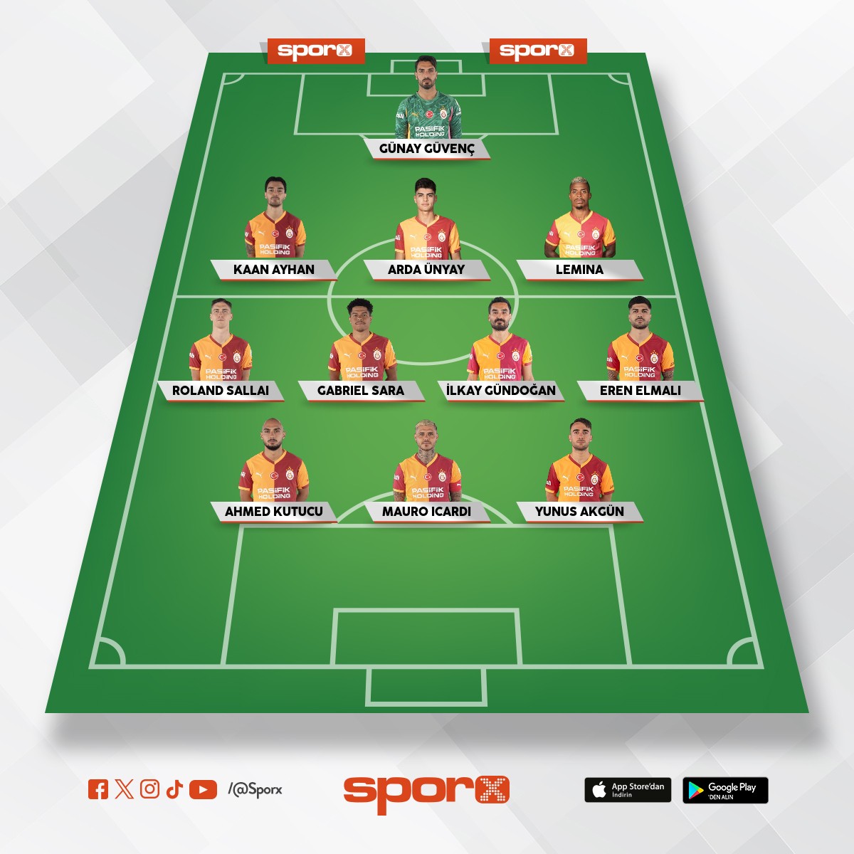 Galatasaray ikinci yar� yedek sa� forvet asprilla