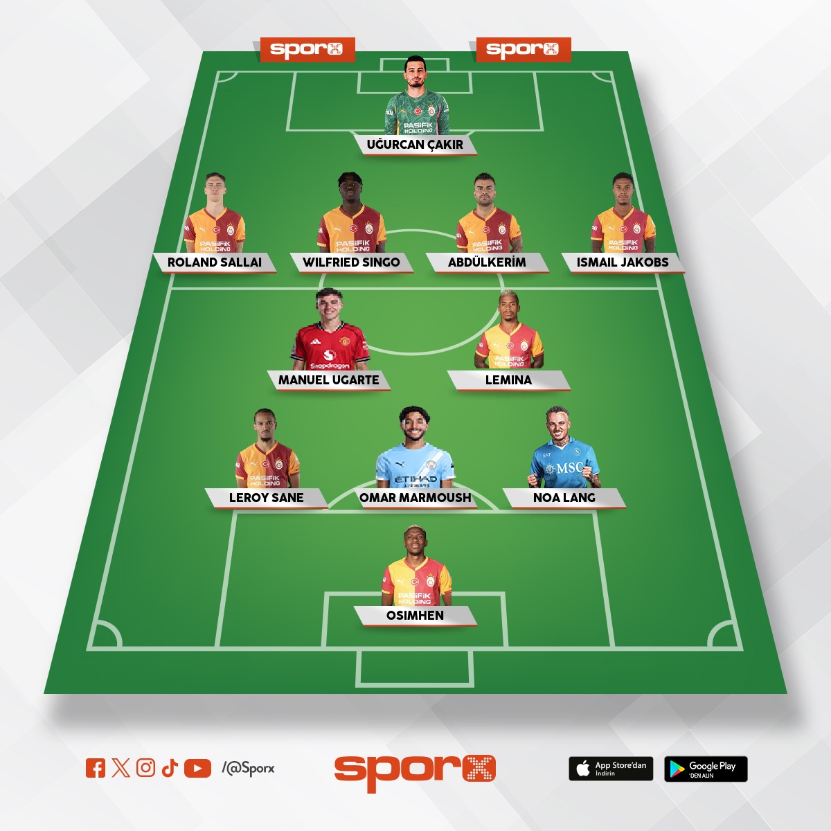 Transfer yap�lm�� kadro