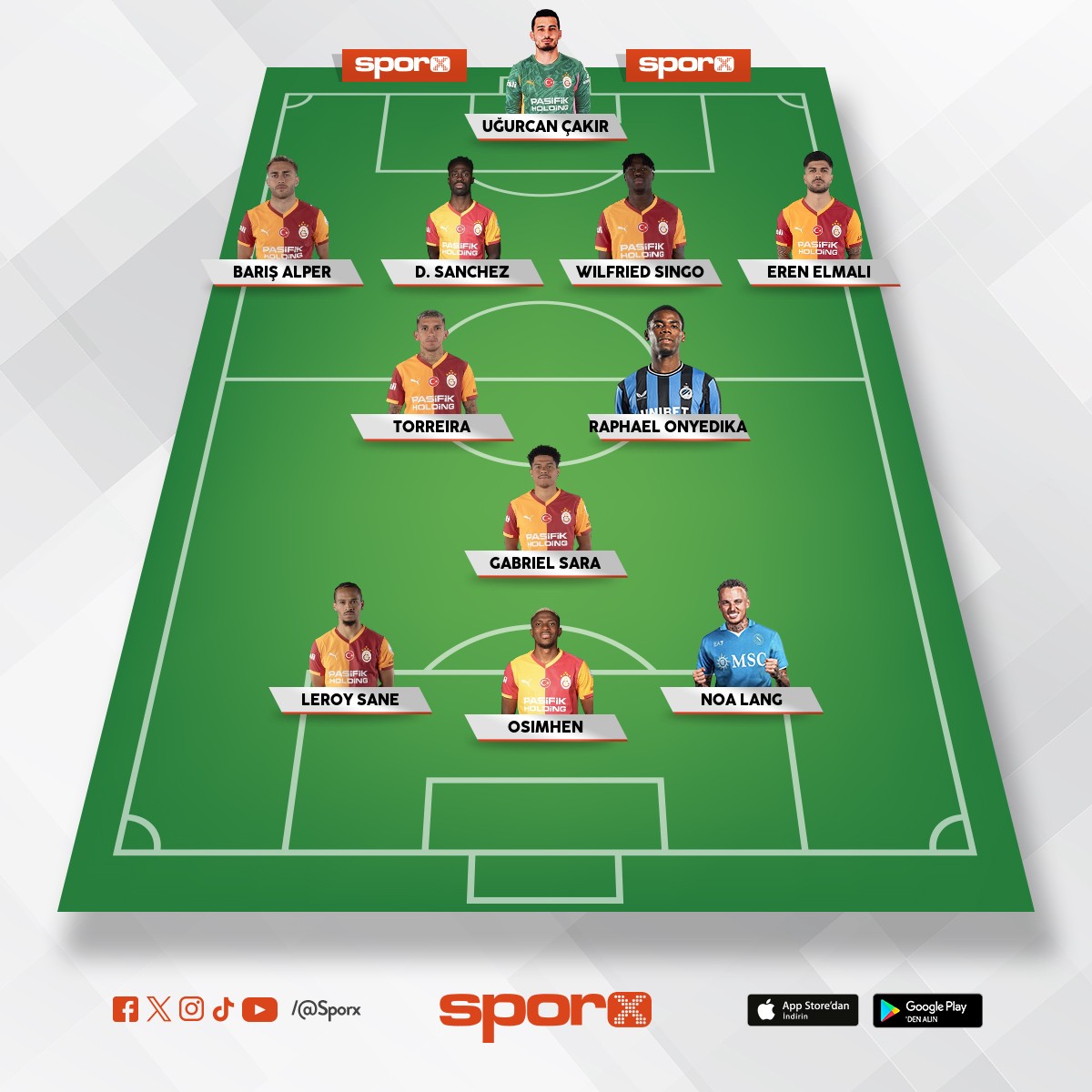 Galatasaray ideal 11