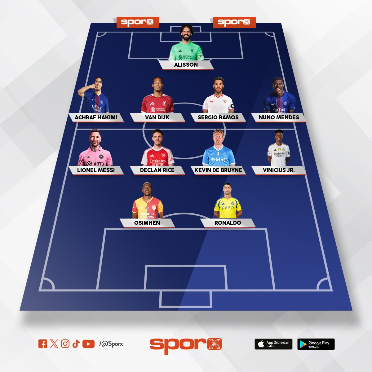 D�nyanin en iyi kadrosu