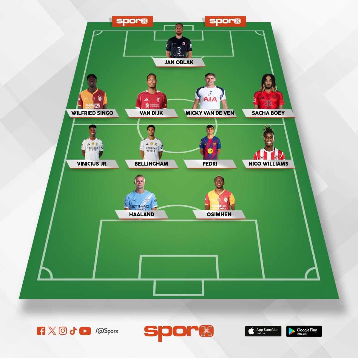 D�nyada kimse yenemicek kadro