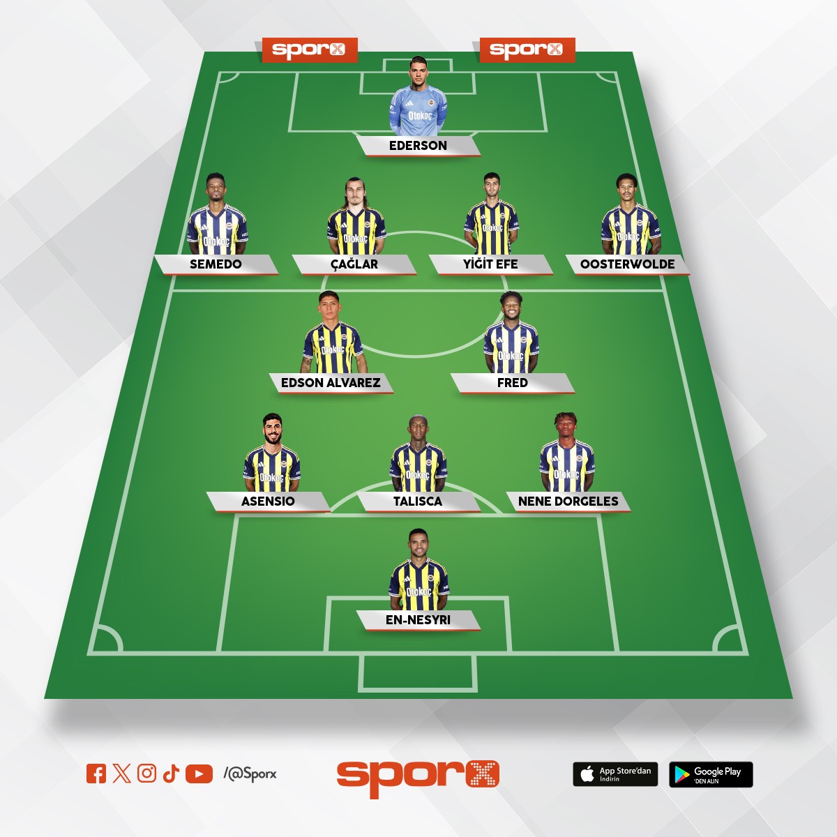 Fcsb kar�� ilk 11 