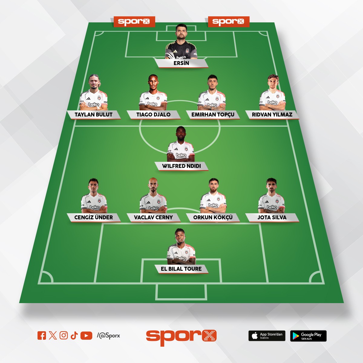 Be�ikta� sezon sonuna kadar kadro