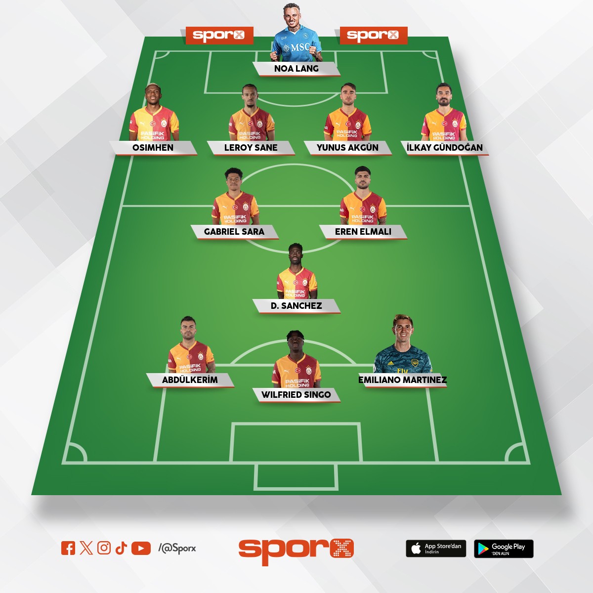 Galatasaray 11 ( Mustafa Eren ULUCA)