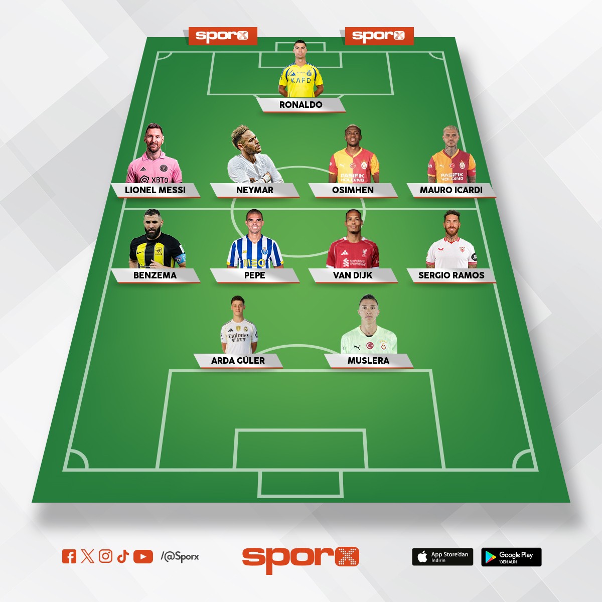 D�nyan�n en iyi kadrosu