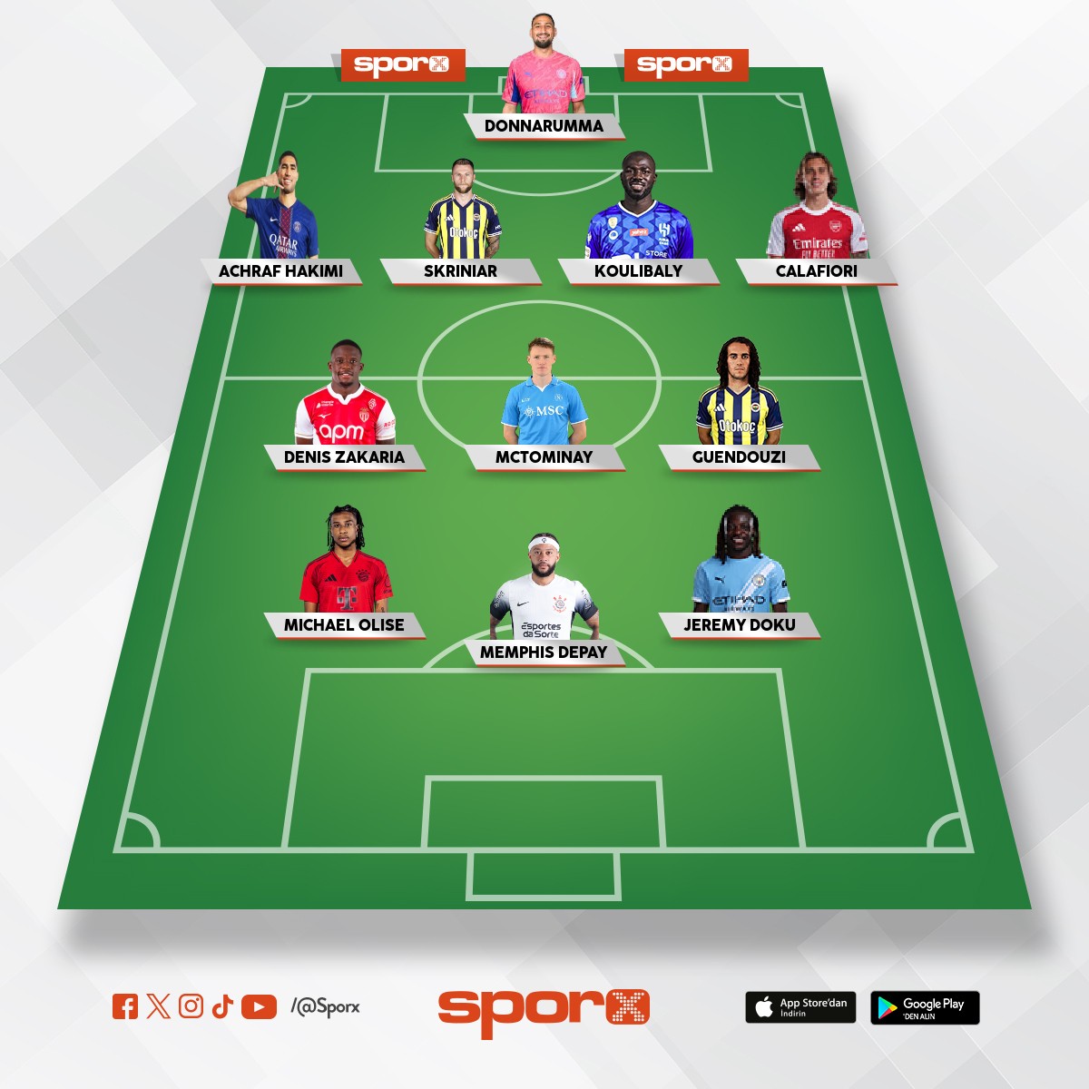 Bu kadroyu kuran �ampiyon 