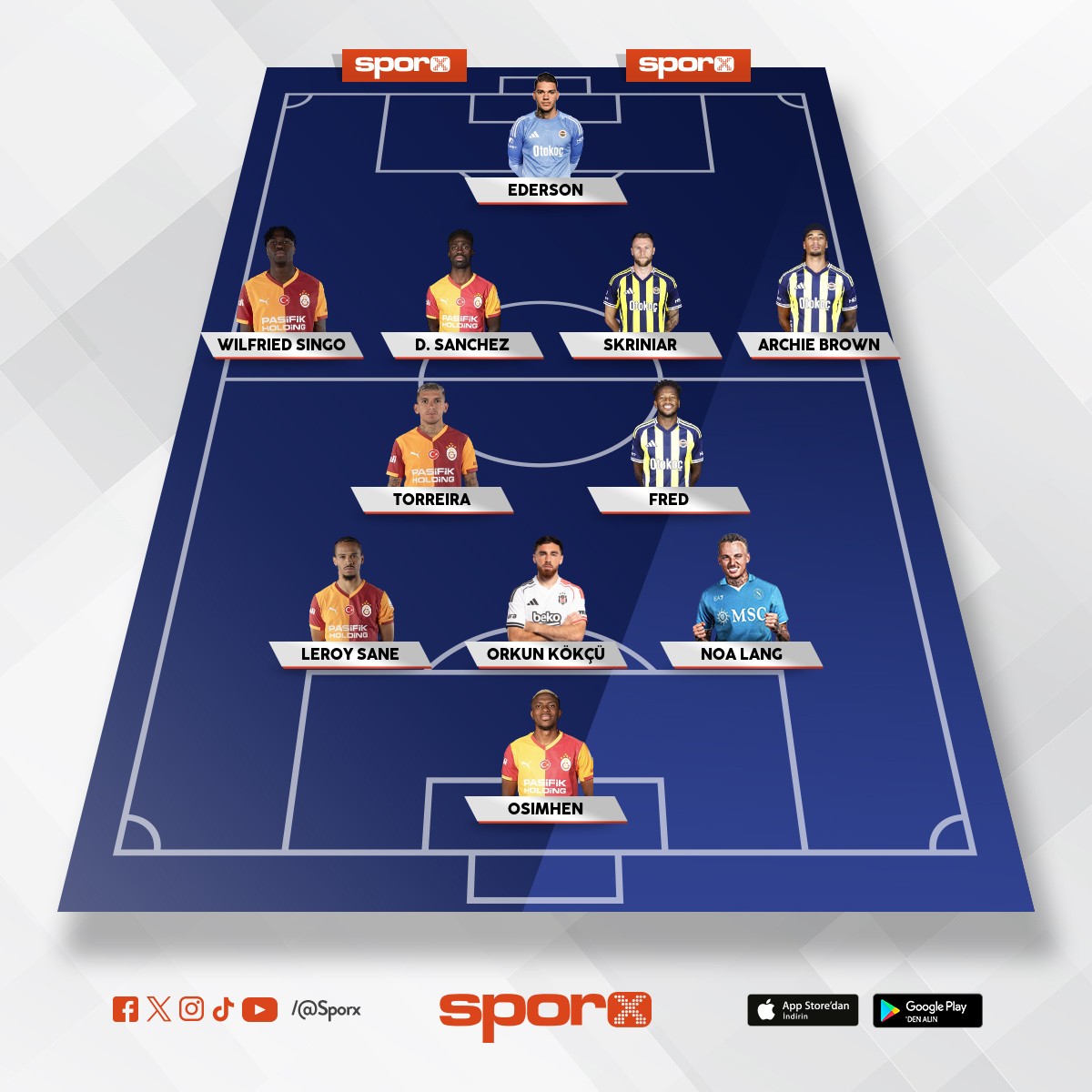 S�per ligin (�en iyi on�)biri.