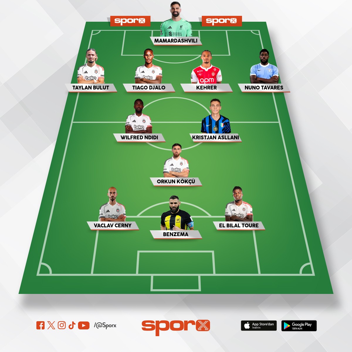 m�thi� kadro seneye �ampiyonlu�a oynar