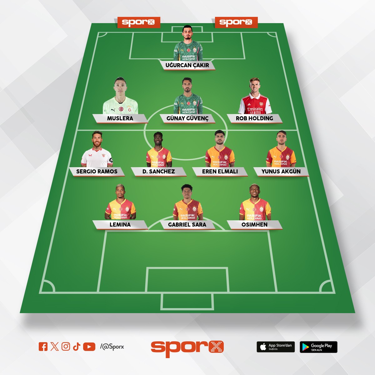 s�per Galatasaray kadrosu