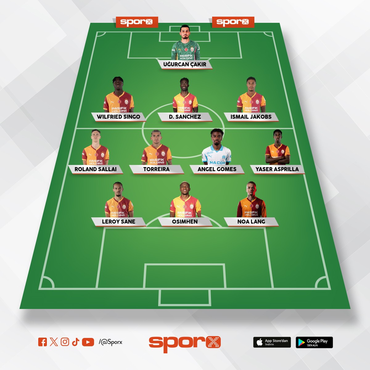 galatasaray?�n muhte�em ilk 11 ?i