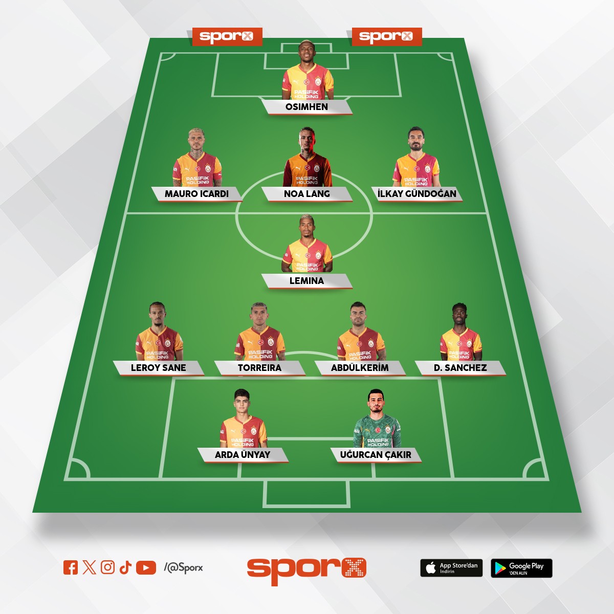 Galatasaray VS  Be�ikta� kadrosu