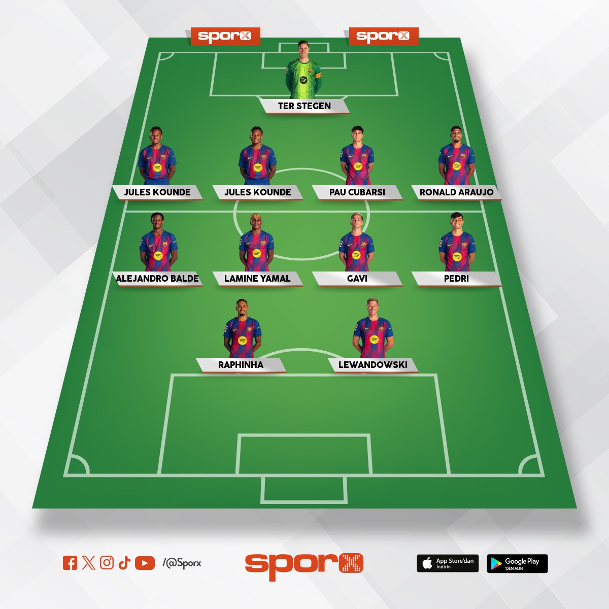 Barcelona'n�n tak�m�