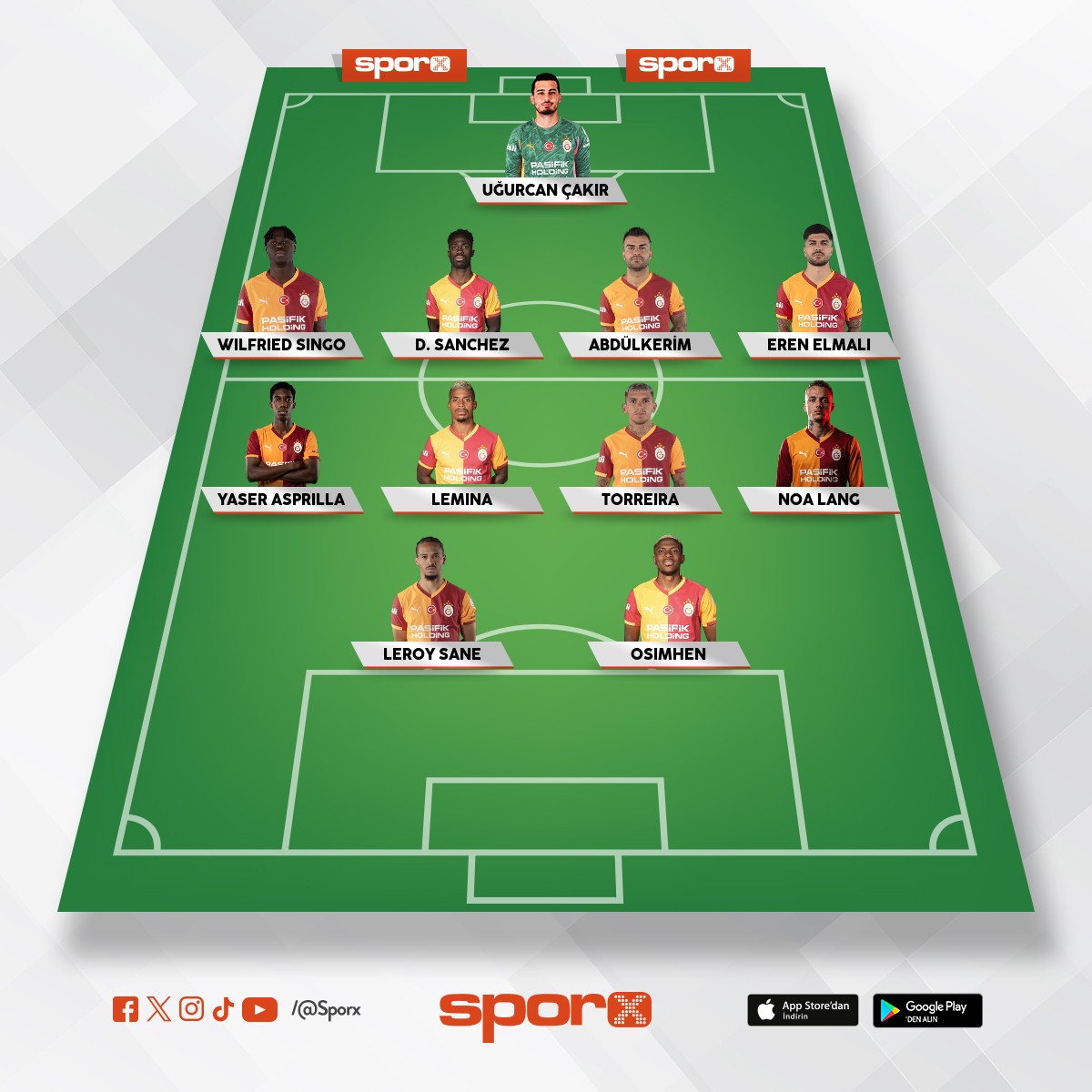 �LK YAR� GALATASARAY 