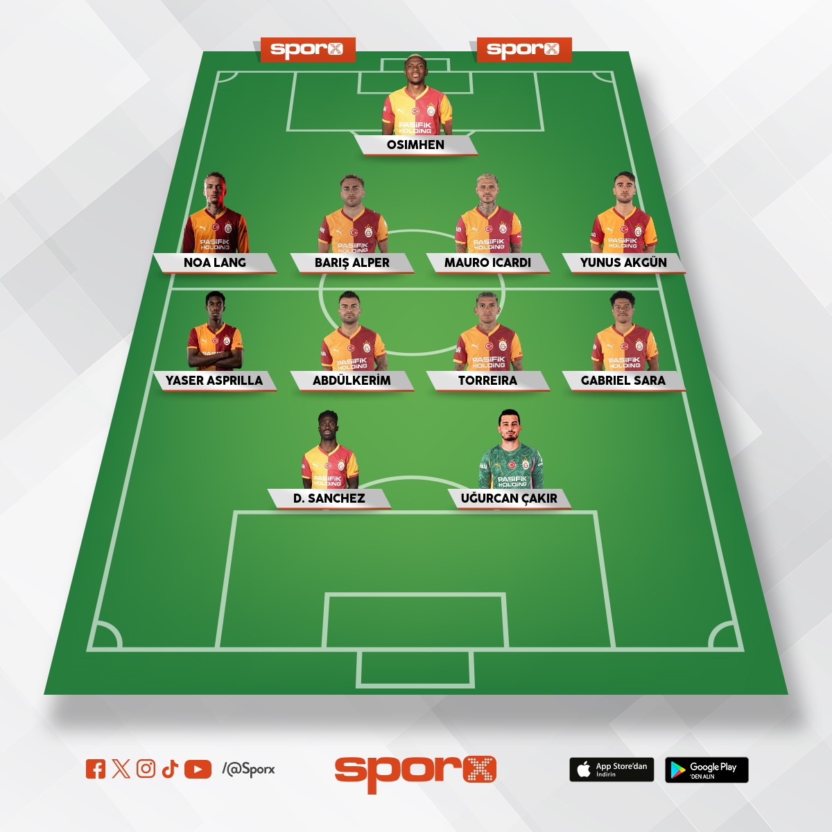 Cimbom Galatasaray 
kadro